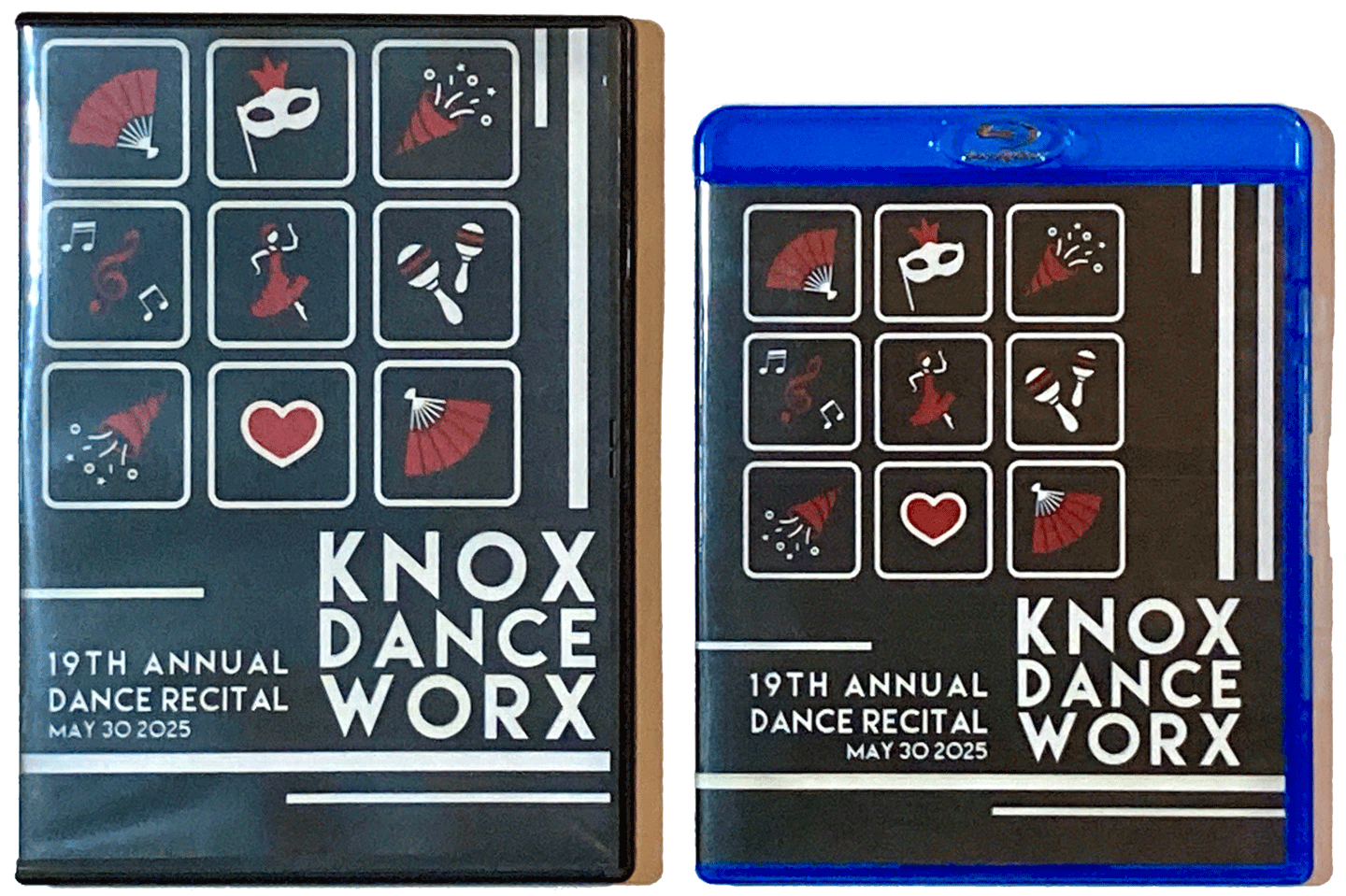 KDW 2025 Recital DVD and BD cases